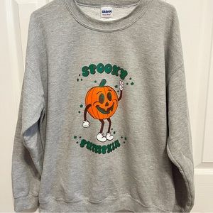 Spooky Pumpkin Halloween Crewneck